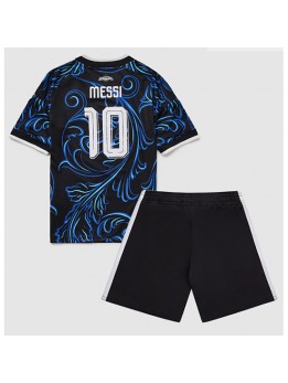 Argentinien Lionel Messi #10 Auswärts Trikotsatz für Kinder WM 2026 Kurzarm (+ Kurze Hosen)